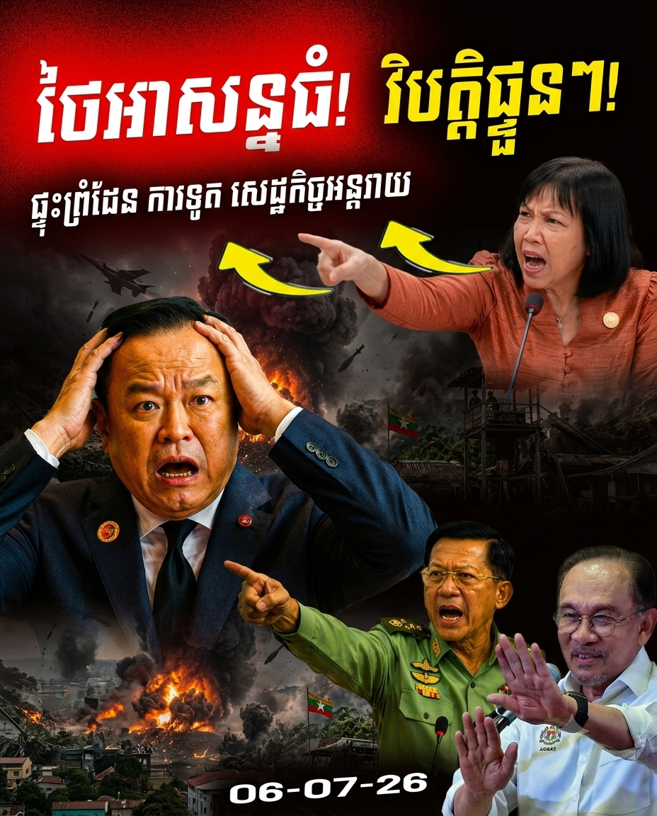 កម្ពុជាលាតត្រដាងផែនទីស្របច្បាប់អន្តរជាតិ ឆ្លើយតបនឹងការចល័តទ័ព និងការគូសផែនទីឯកតោភាគីរបស់ភាគីថៃ