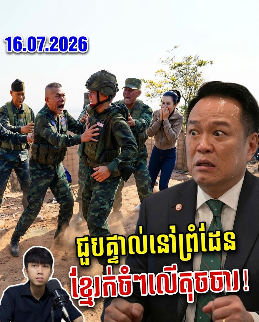 ថៃបញ្ជូនមេទ័ពប្រជុំជាមួយកម្ពុជារឿងព្រំដែន ខណៈមេដឹកនាំបារាំងគ្រោងមកខ្មែរផ្ទាល់
