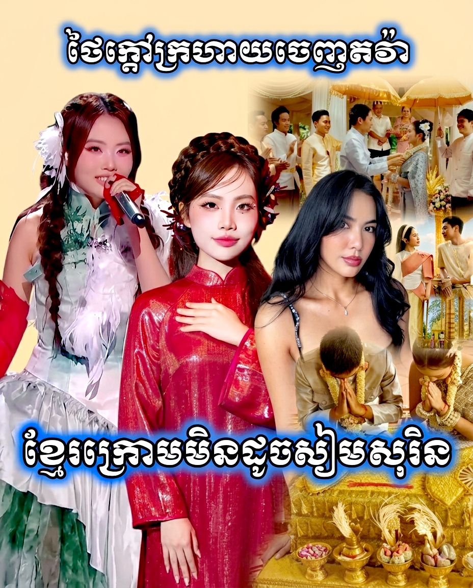 នុះថៃក្តៅតវ៉ាមិនឈប់ !! ម្តេចបទរបស់តារាស្រីវៀតណាមថាវប្បធម៌នោះជារបស់ខ្មែរខណះដែលNeth sonបញ្ជាក់ច្បាស់ថា