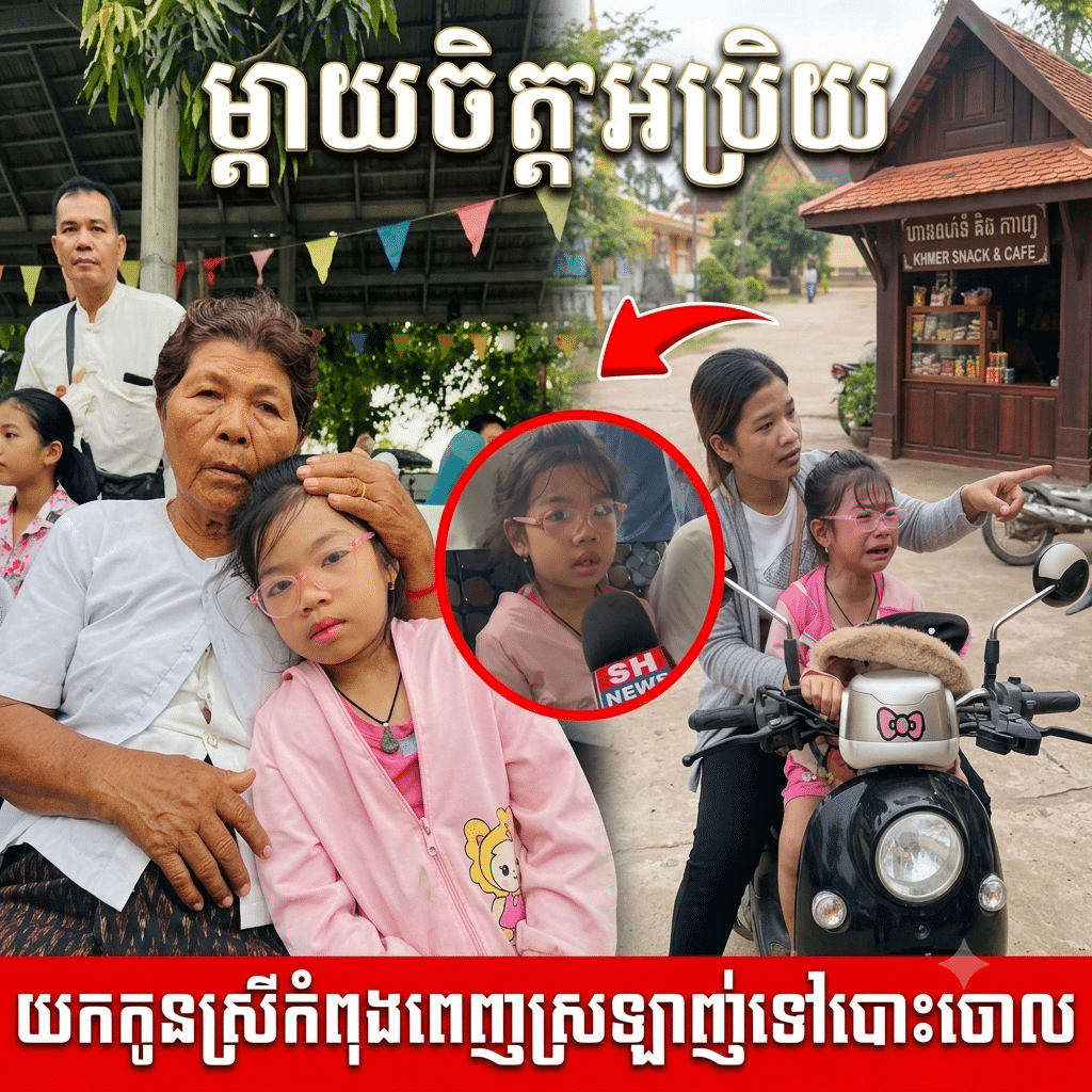 ម្ដាយចិត្ត.អប្រិយយកកូនស្រីកំពុងពេញស្រឡាញ់ទៅបោះ.ចោលត្រូវបានប្រជាពលរដ្ឋប្រទះឃើញហើយហាមឃាត់