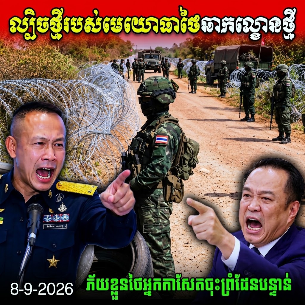 ហួសចិត្ត! មេយោធាថៃដើរតួជាជនរងគ្រោះ ហៅអ្នកកាសែតចុះព្រំដែនបន្ទាន់ដើម្បីបិទបាំងទង្វើឈ្លានពាន