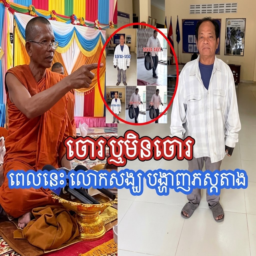 ពិតឬមិនពិតដឹងច្បាស់ហើយពេលនេះ! ស្តាប់ការបកស្រាយរបស់ព្រះចៅអធិការ រឿងចាប់មនុស្សច្រឡំឬមិនច្រឡំ